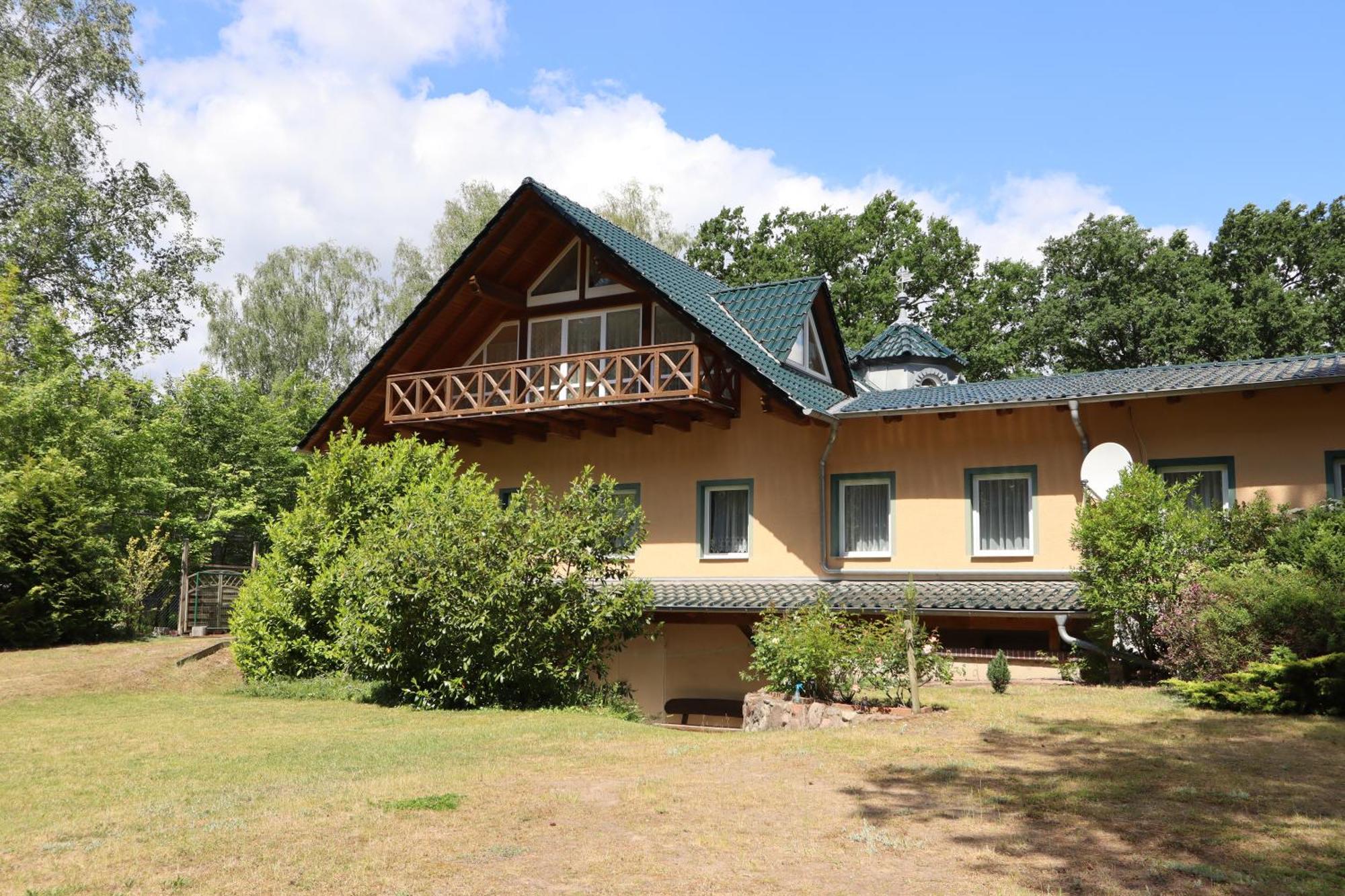 Ferienhaus Star Villa-Paelitzsee Grosszerlang Esterno foto